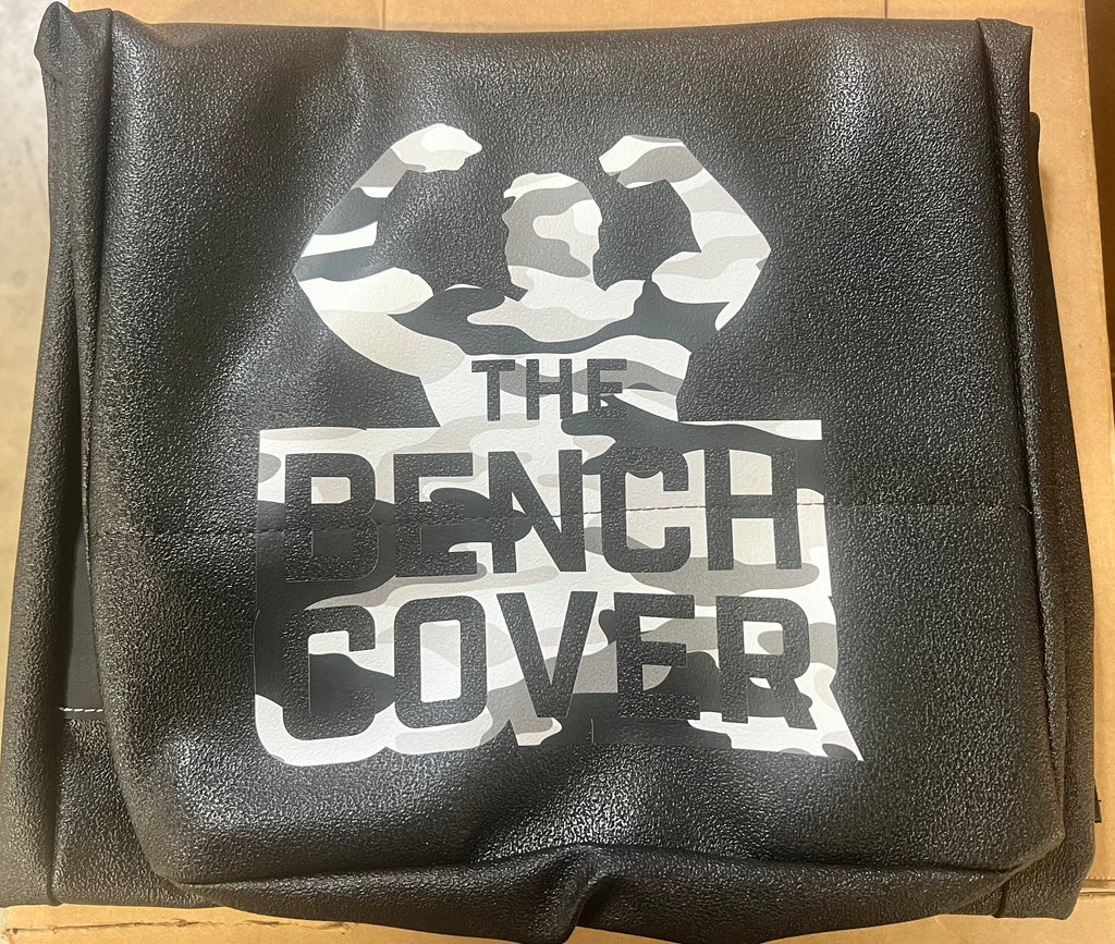 *Limited Edition* White & Gray Camo “OG” Bench Cover 2.0